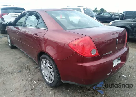 2008 Pontiac G6 z USA, uszkodzony, nr VIN 1G2ZG57B684194775